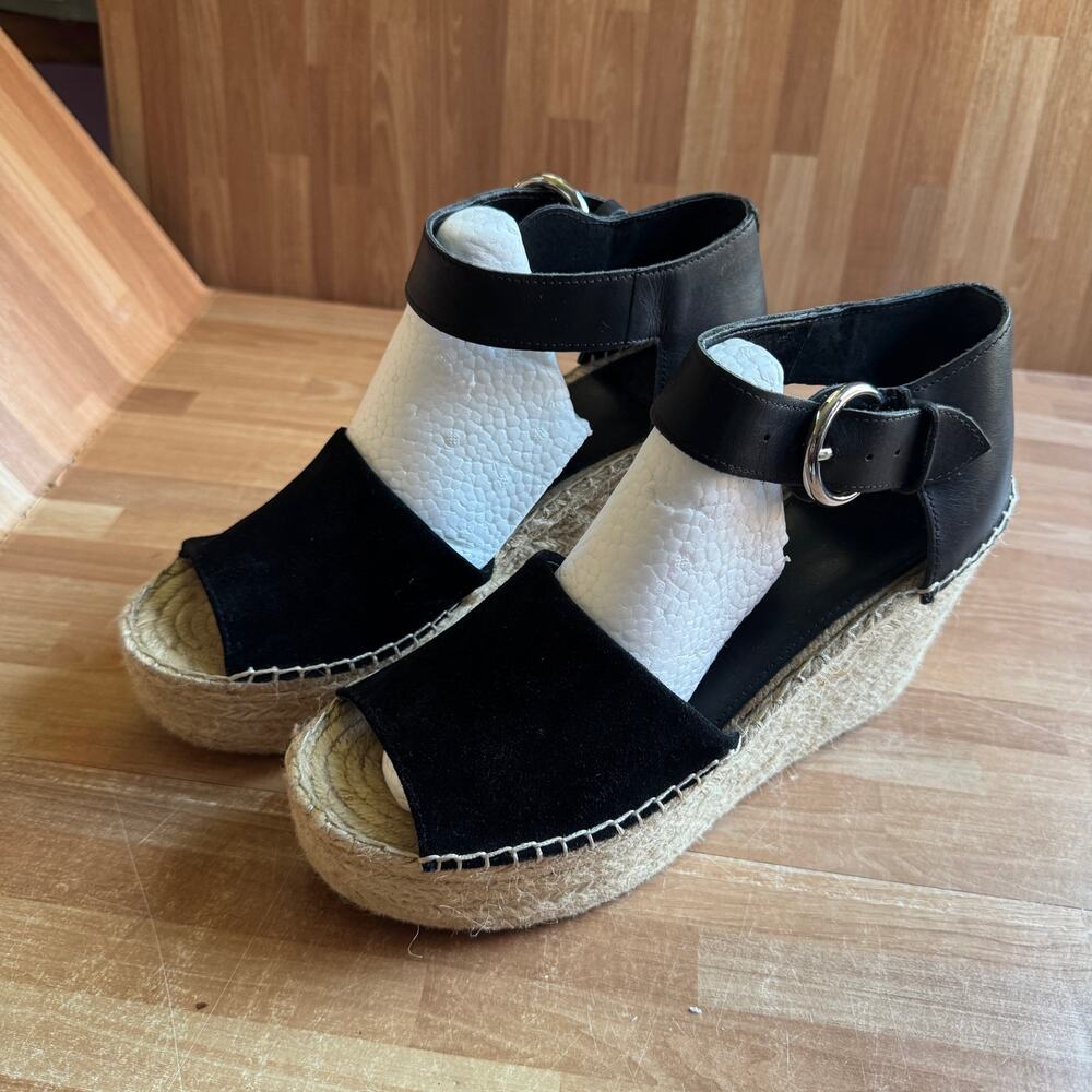 Marc Fisher LTD Alida Espadrille Wedge Sandals. Size 9.5
